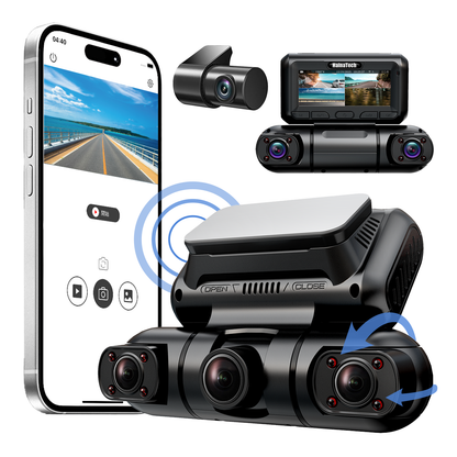 4-Channel DashCam D88