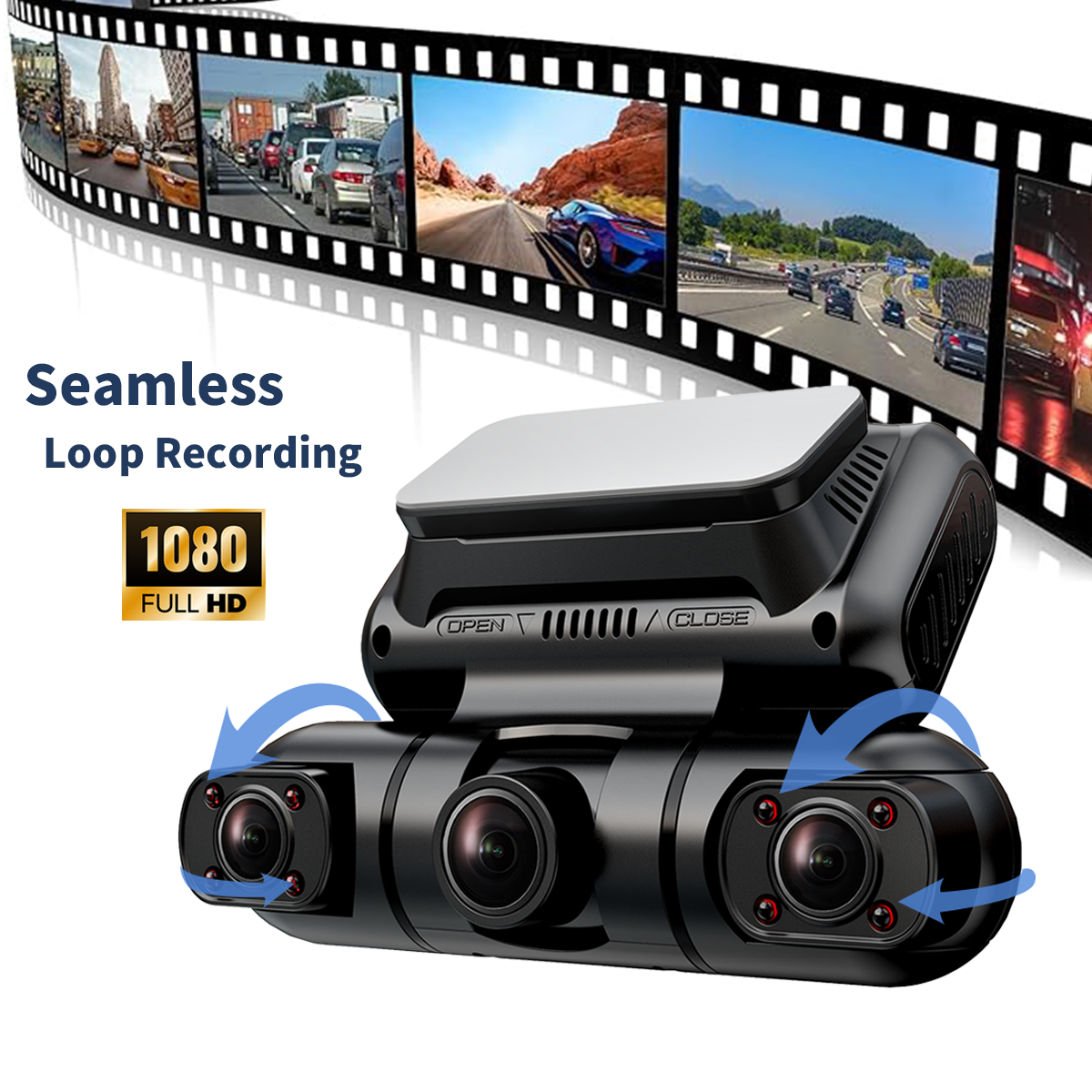 4-Channel DashCam D88