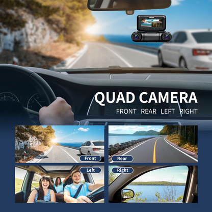 4-Channel DashCam D88