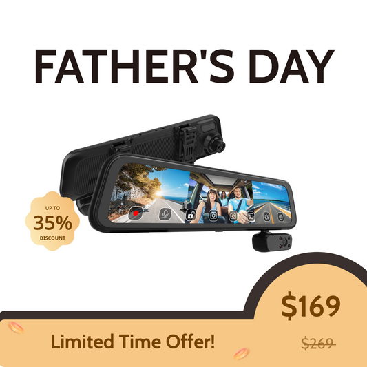 12 Inches Touch Screen Dashcam J30
